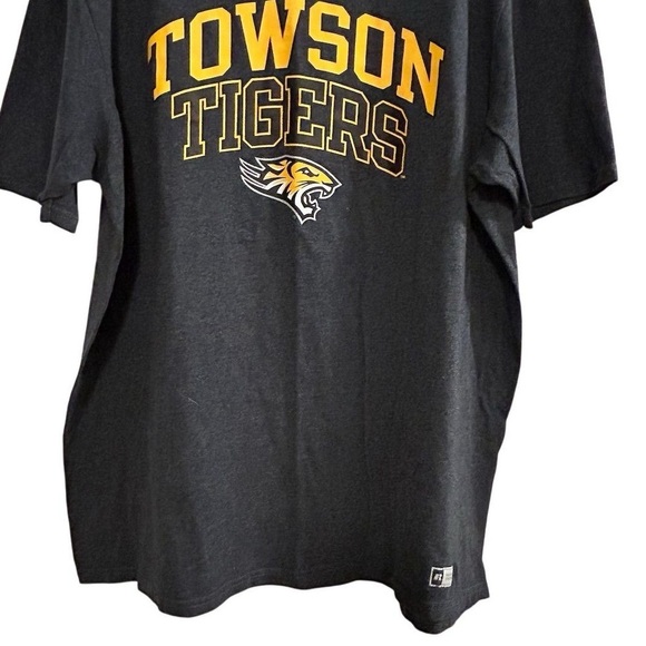 Towson University Tigers Men's XL Black Graphic T-Shirt Short Sleeve - Picture 3 of 9